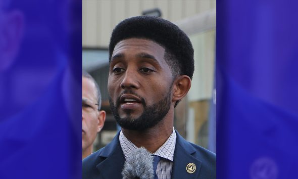 Mayor Brandon M. Scott (Wikimedia Commons / Photo by Maryland AG)