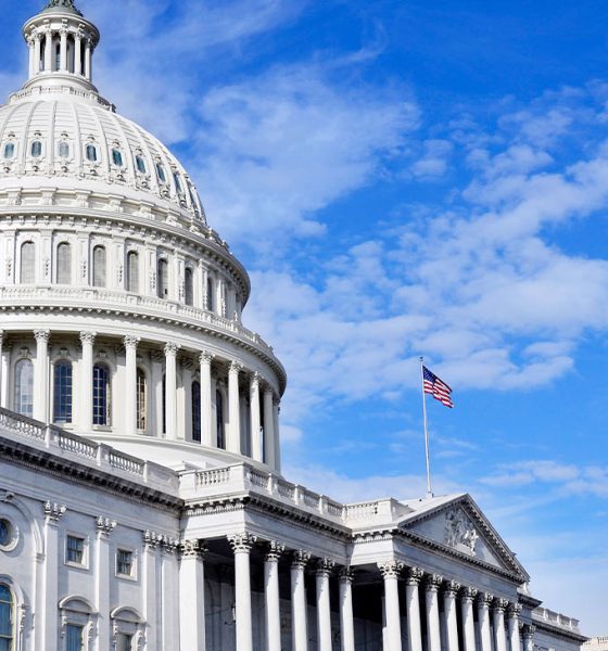 United States Capitol Building in Washington DC public building