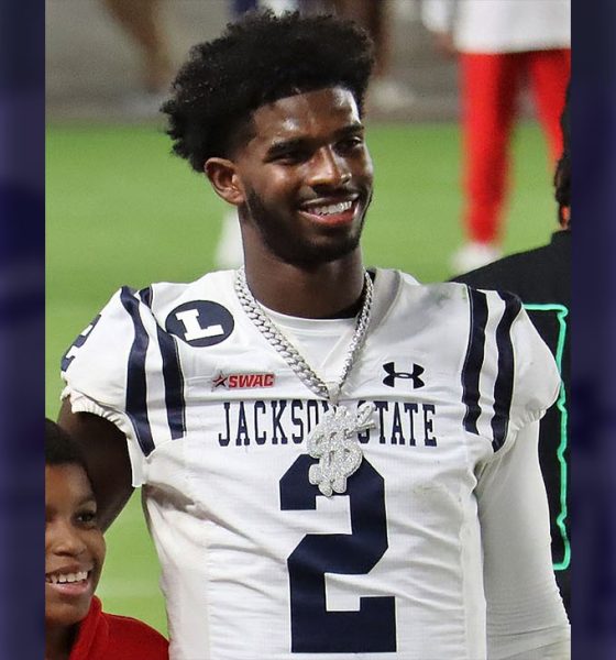 Shedeur Sanders at the Jackson State University Vs Texas Southern University (Wikimedia Commons)