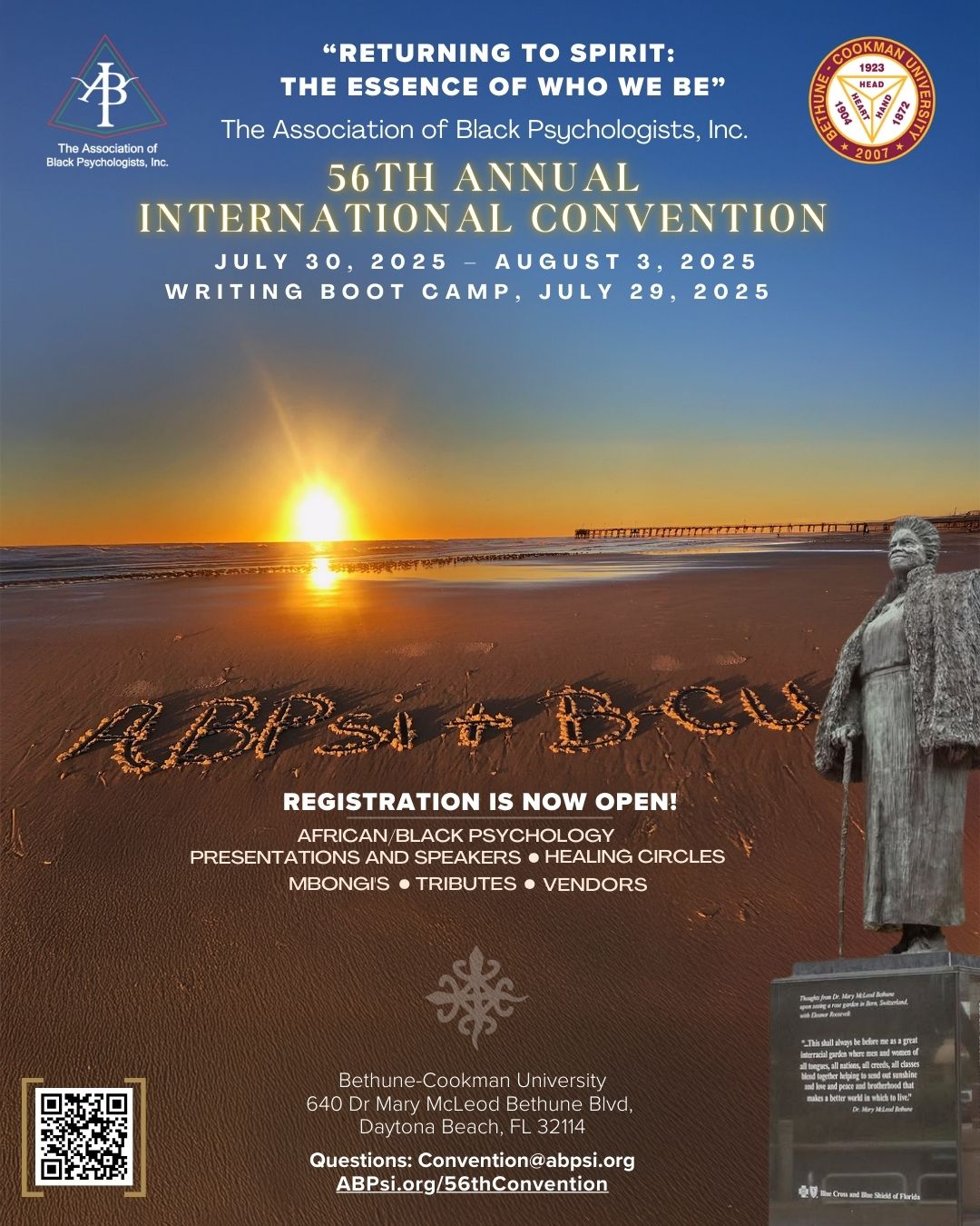 The Association of Black Psychologists, Inc. 56th Annual International Convention Flyer