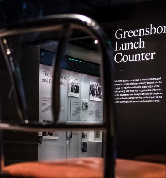 Greensboro lunch counter exhibit