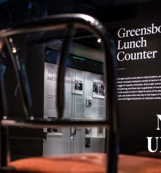 (NEWS UPDATE) 1960 Woolworth’s lunch counter sit-in display