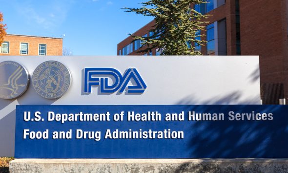 Silver Spring, MD, USA 11/10/2020: Exterior view of the headquarters of US Food and Drug Administration (FDA) and the U.S. Department of Health and Human Services. This federal agency approves medications, vaccines and food additives for human use.