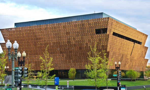 National Museum of African American History and Culture Building in Washington DC, USA. A popular visitors and tourists destination in the capital city