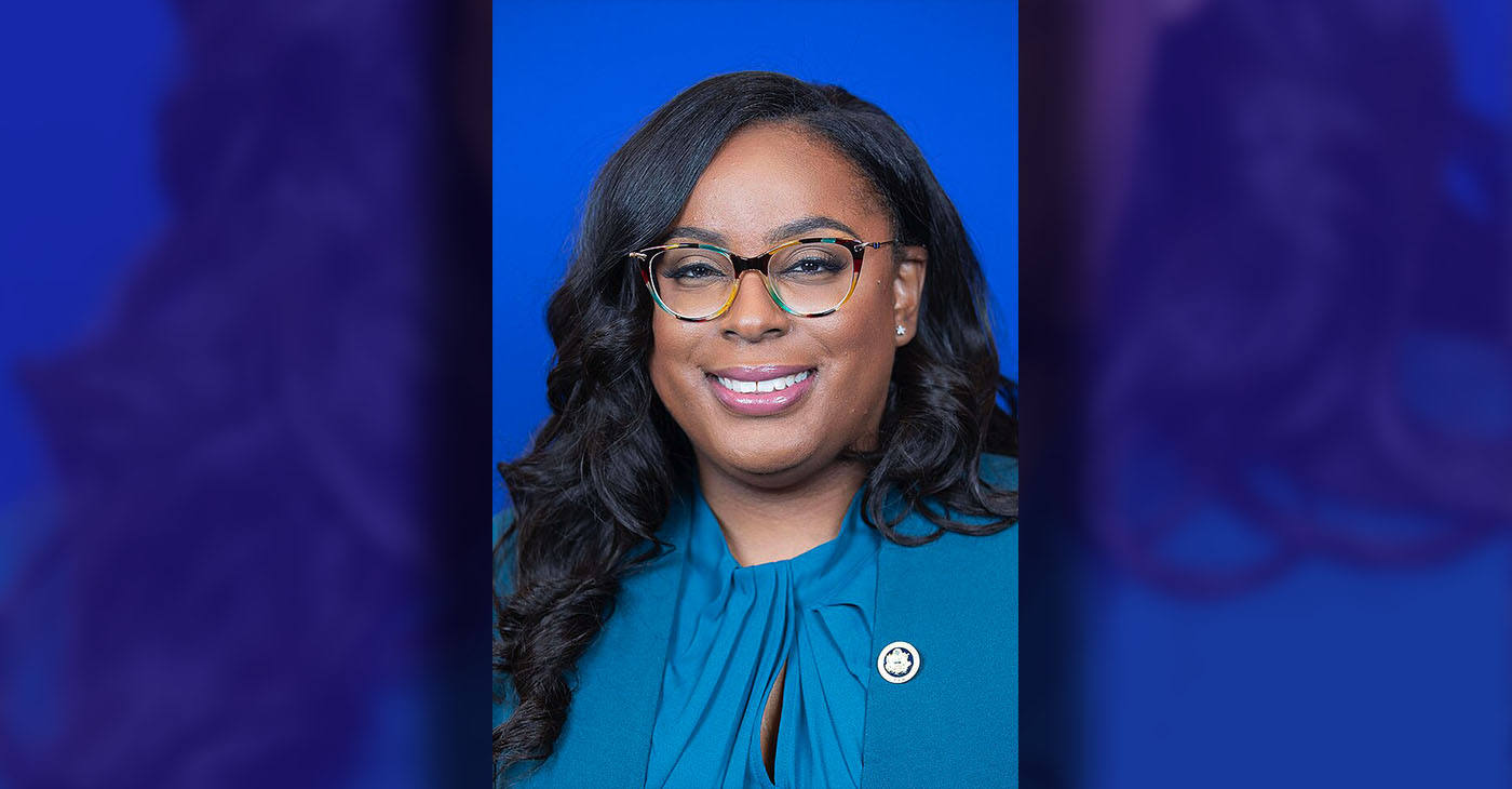 A portrait of Rep. LaMonica McIver (D-NJ) for the 118th U.S. Congress. (Wikimedia Commons / photo by Office of the Clerk, U.S. House of Representatives)