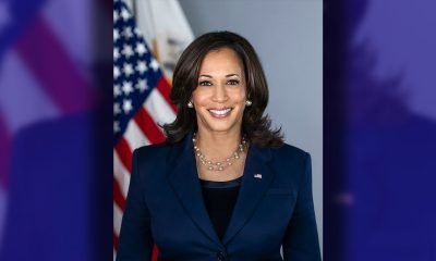 Official portrait of Vice President Kamala Harris. (Wikimedia Commons / Photo by Lawrence Jackson)
