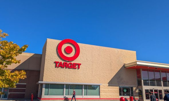 Target store in a sunny day in Plattsburgh in New York State on October 17/2024 (Photo by Arturo Rosenow)