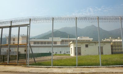 This is a prison in Hong Kong which is enclosed by security system (Photo by Silas Yeung)