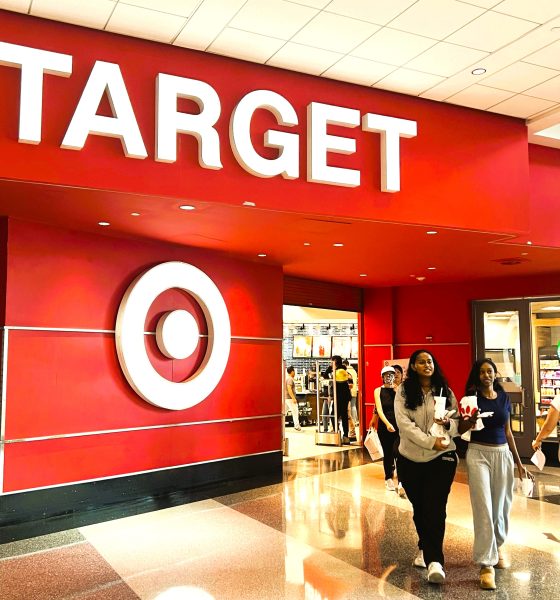 Despite a steady stream of customers at Target, 14th Street and Columbia Road NW, Washington, DC, many Black employees of the retail giant are reporting economic distress due to company layoffs and a reduction in employee work hours. (Photo/Dr. Patrise Holden)