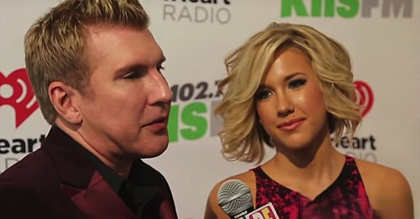 Todd Chrisley and daughter Savannah Chrisley of the reality TV series Chrisley Knows Best interviewed by RumorFix at KIIS-FM's Jingle Ball 2014. (Wikimedia Commons / Photo by RumorFix)