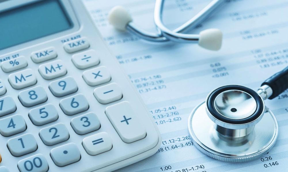 Hospital, Bank, Medical Building, Healthcare And Medicine, Calculator