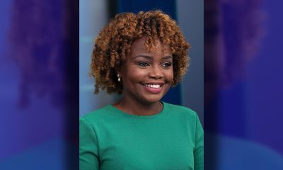 Office of Public Engagement Director Stephen Benjamin answers questions with White House press secretary Karine Jean-Pierre during a daily press briefing Monday, August 28, 2023, in the James S. Brady Press Briefing Room of the White House. Benjamin and Jean-Pierre answered questions in regards to the Jacksonville, Florida mass shooting that occurred Saturday, August 26, 2023. (Official White House Photo by Carlos M. Vazquez II) (Wikimedia Commons / Photo by The White House)