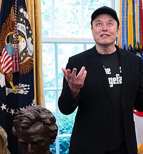 President Donald Trump participates in a press conference with departing DOGE adviser Elon Musk, Friday, May 30, 2025, in the Oval Office. (Official White House Photo by Molly Riley) (Wikimedia Commons / Photo by The White House)