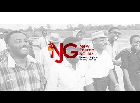 The New Journal and Guide live stream highlights current events and community news.