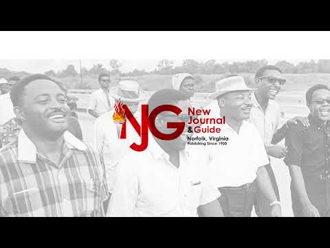 The New Journal and Guide live stream highlights current events and community news.