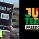 San Diego, CA, USA, May 27, 2016: Man holding Black Lives Matter sign as part of a protest outside a Donald Trump campaign rally in downtown San Diego. Photo: iStockphoto / NNPA.