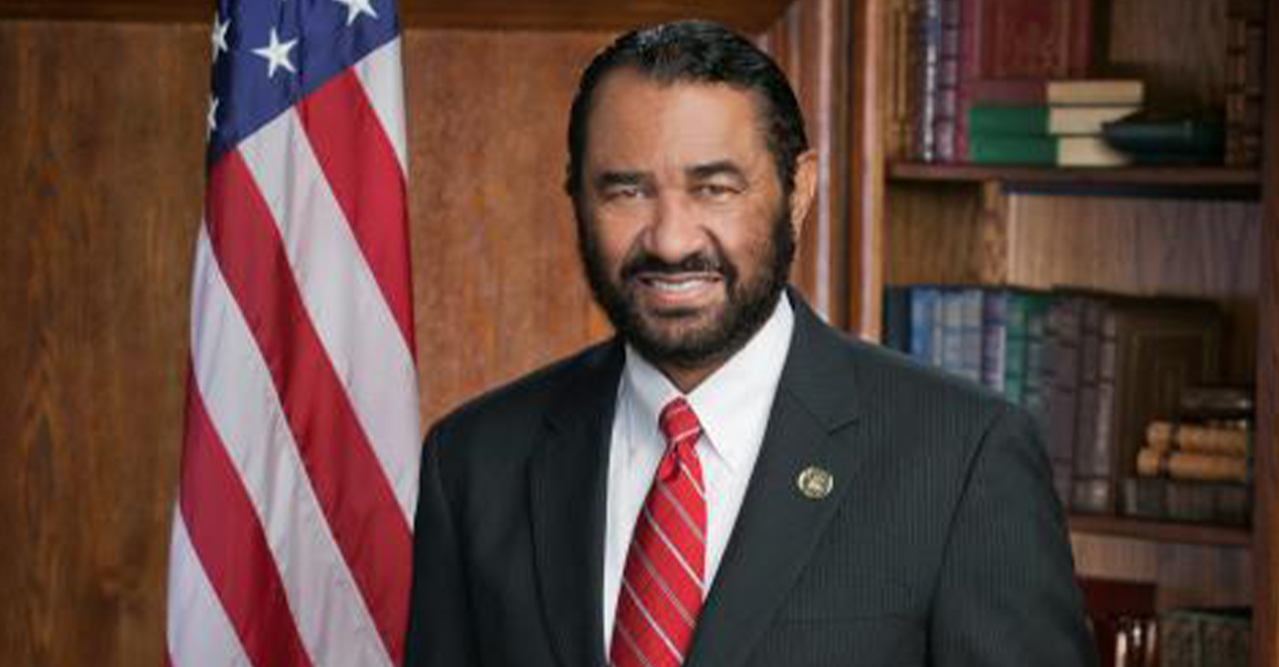 U.S. Congressman Al Green (D-TX9). Official photo.