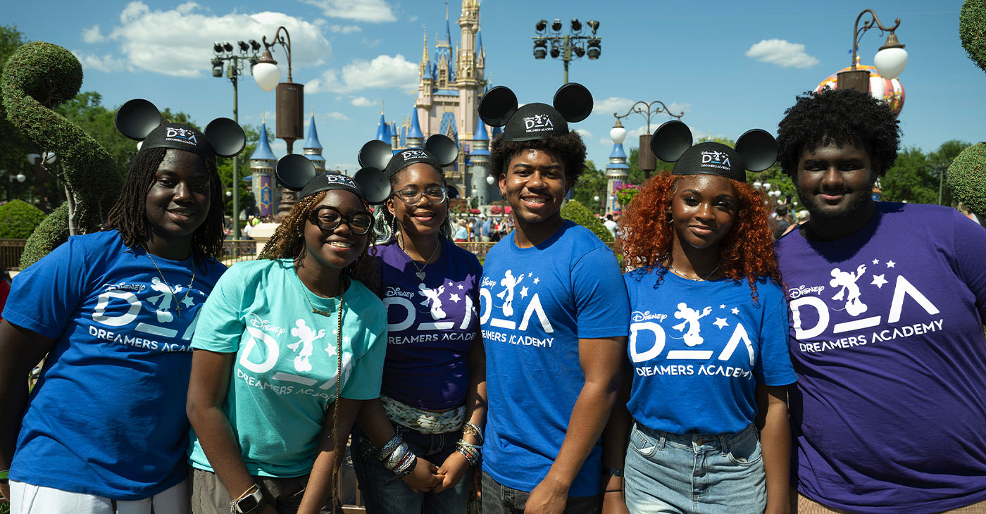Disney Dreamers Academy Students