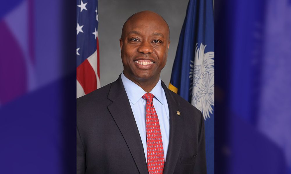 Official portrait of U.S. Senator Tim Scott (R-SC). (Wikimedia Commons/ Photo by U.S. Senate Photographic Studio-Renee Bouchard)