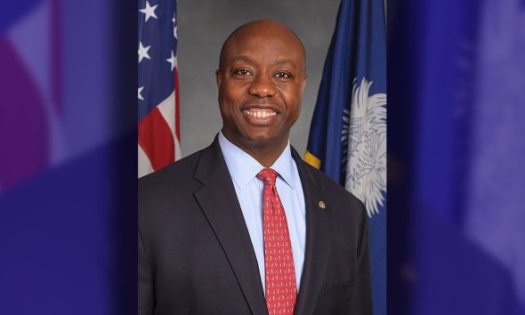 Official portrait of U.S. Senator Tim Scott (R-SC). (Wikimedia Commons/ Photo by U.S. Senate Photographic Studio-Renee Bouchard)