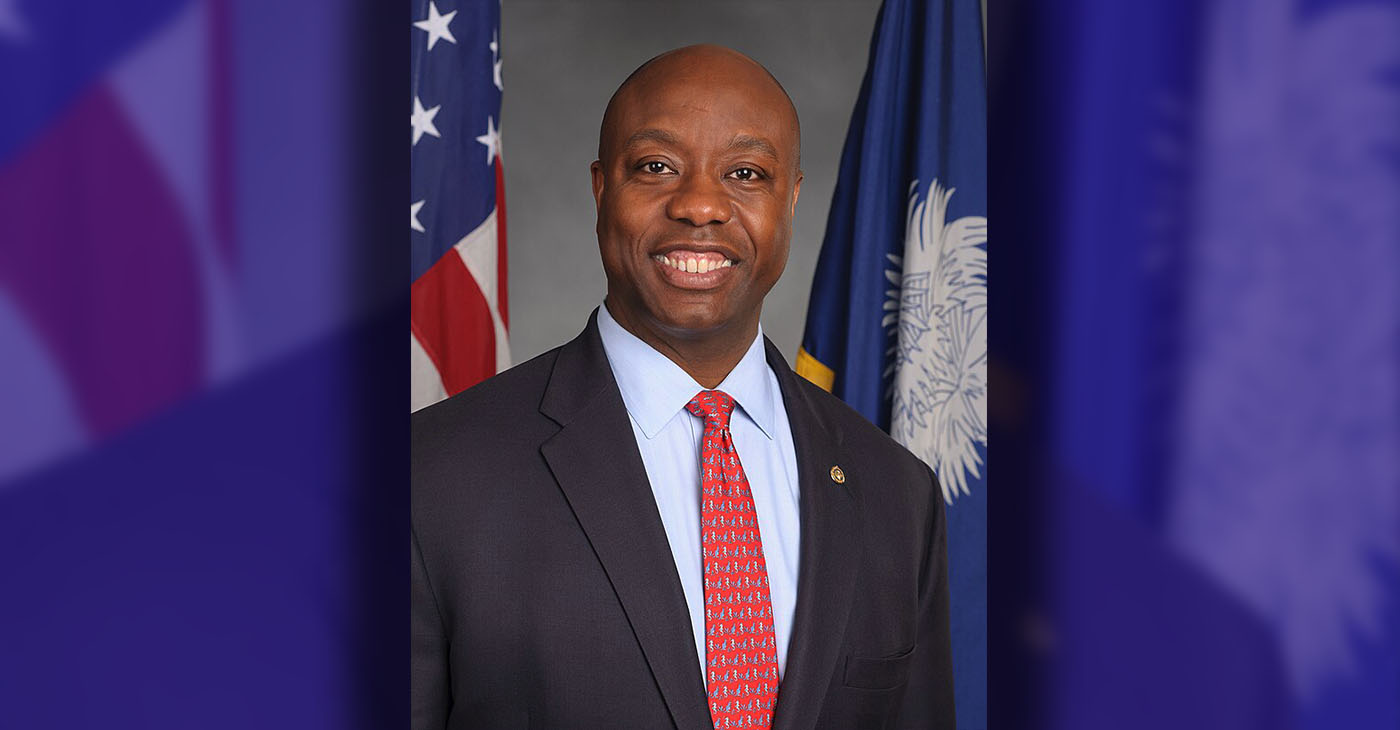 Official portrait of U.S. Senator Tim Scott (R-SC). (Wikimedia Commons/ Photo by U.S. Senate Photographic Studio-Renee Bouchard)