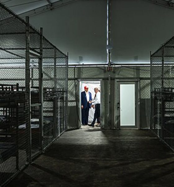 Interior of Alligator Alcatraz (Wikimedia Commons / Photo by The White House)