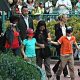 Michael Jackson and his children in Disneyland Paris (Wikimedia Commons)