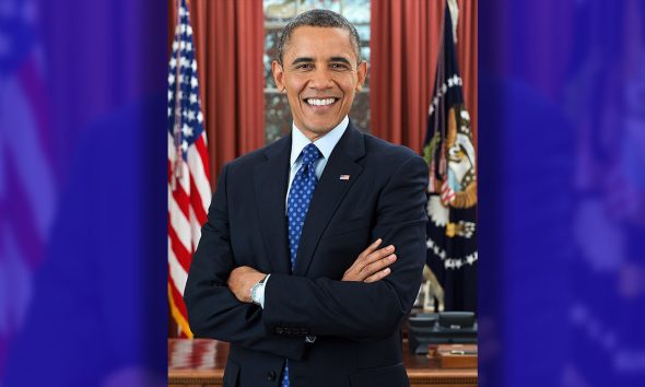 U.S. President Barack Obama's official photograph in the Oval Office on 6 December 2012. (Wikimedia Commons Photo by Official White House Photo by Pete Souza)
