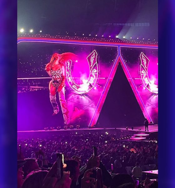 Beyoncé on the Cowboy Carter Tour at Tottenham Hotspur Stadium in London in June 2025 (Wikimedia Commons / Photo by Ben Terret)