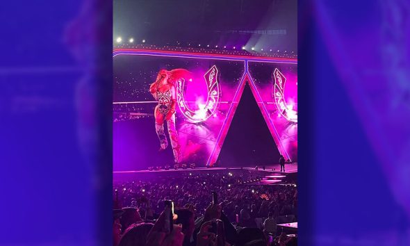 Beyoncé on the Cowboy Carter Tour at Tottenham Hotspur Stadium in London in June 2025 (Wikimedia Commons / Photo by Ben Terret)