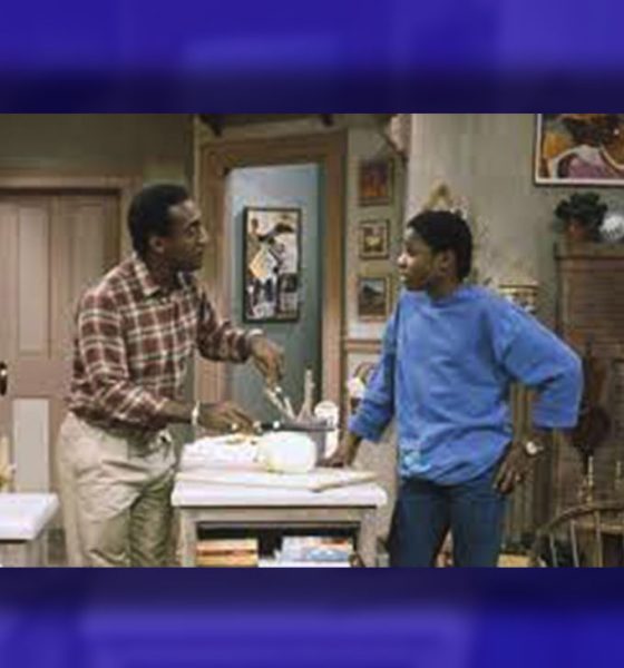 Bill Crosby and Malcolm-Jamal Warner on The Crosby Show