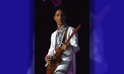 Prince playing at Coachella 2008. (Wikimedia Commons / Photo by Penner)