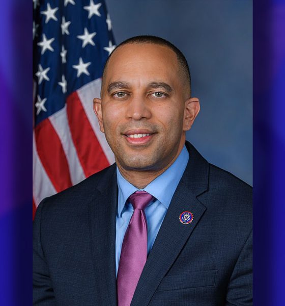 Official Portrait of Rep. Jefferies in 2021. (Wikimedia Commons / Photo by Office of Representative Hakeem Jeffries)