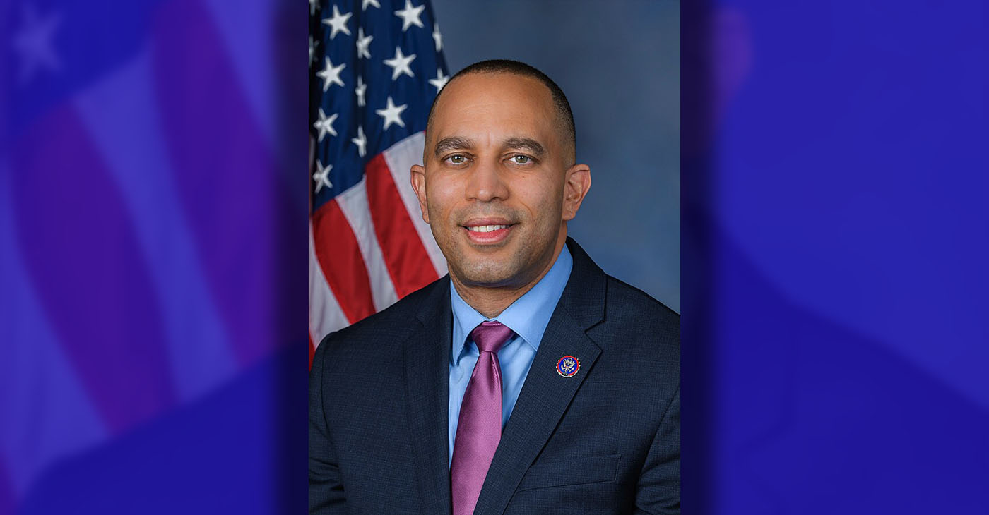 Official Portrait of Rep. Jefferies in 2021. (Wikimedia Commons / Photo by Office of Representative Hakeem Jeffries)