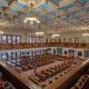 Austin, Texas, USA - January 6, 2014: Empty House of Representatives chamber in the Texas State Capitol building in Austin, Texas
