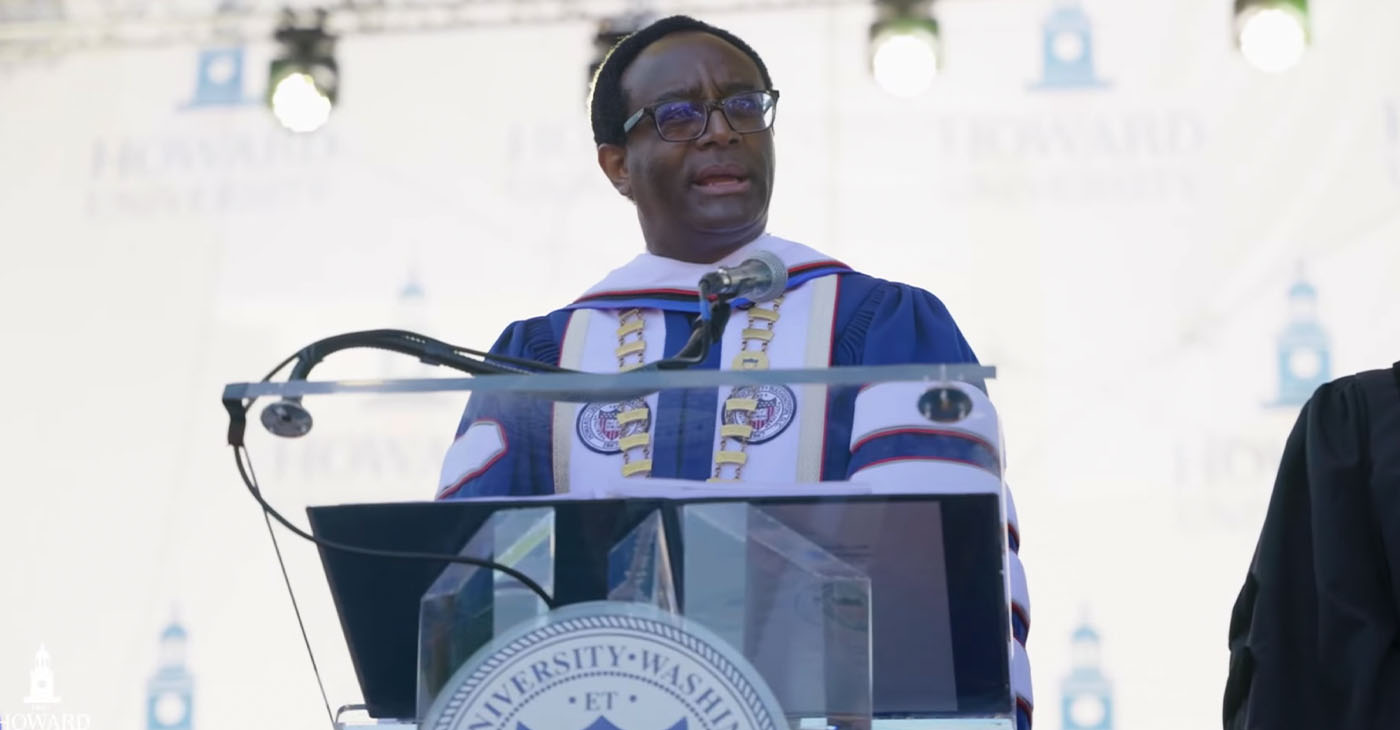 Howard University President Ben Vinson