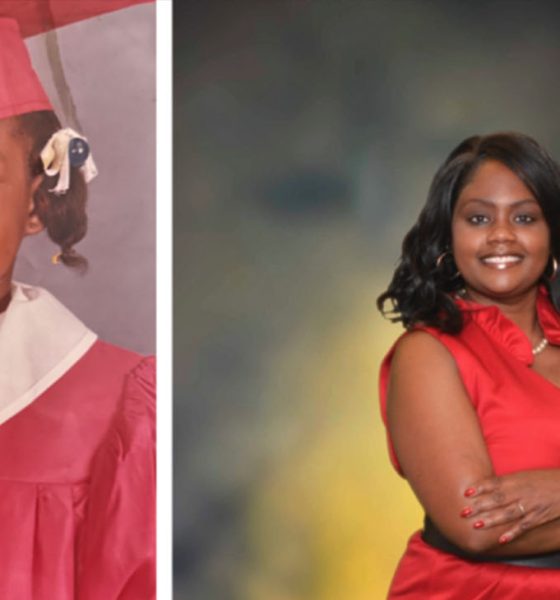 Tashia Lemon-Guillory as a kid in head start to now.
