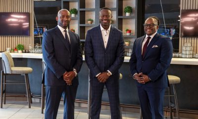 Thomas Penny (left), Evens Charles (center) Donte Johnson (right) Courtesy of Frontier Development