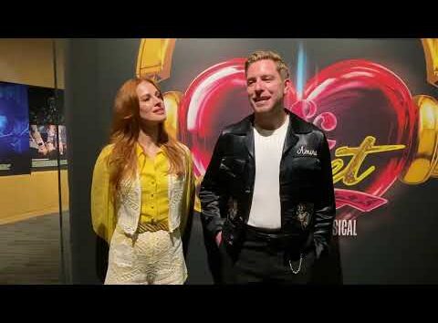 Corey Mach and Teal Wicks discuss humor and their roles in the musical '& Juliet