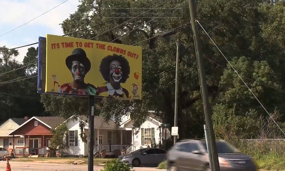 Screenshot from WKRG TV broadcast
