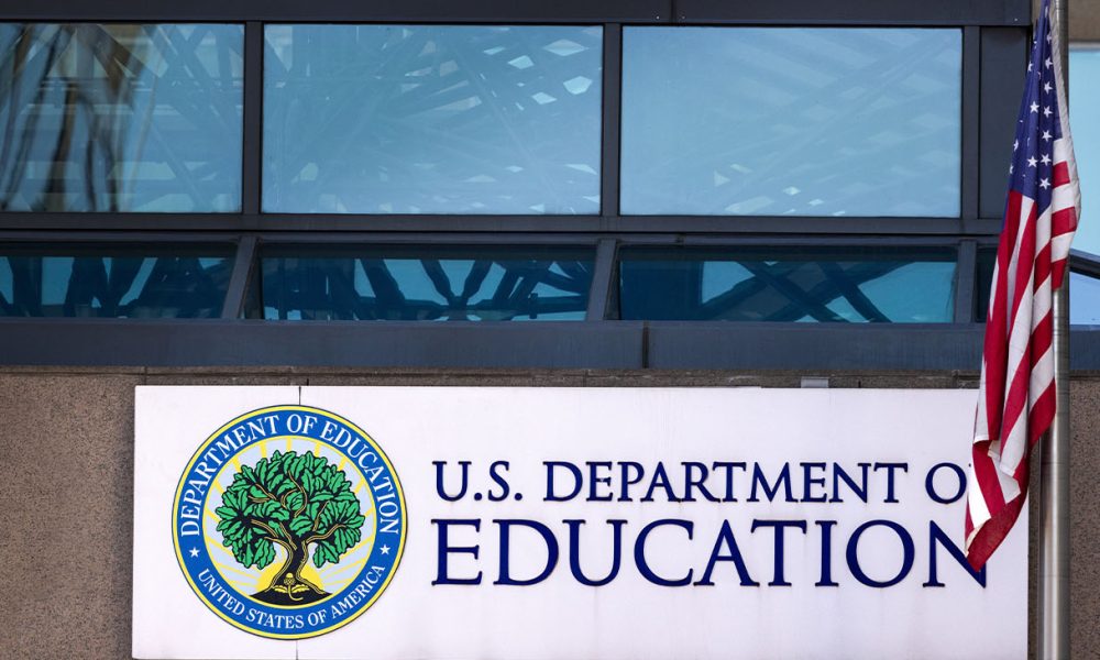 December 29, 2024, Washington, DC: Department of Education building in Washington, DC with American Flag (Photo by Greggory DiSalvo)