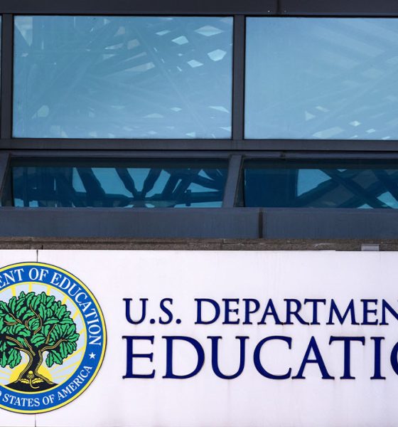 December 29, 2024, Washington, DC: Department of Education building in Washington, DC with American Flag (Photo by Greggory DiSalvo)