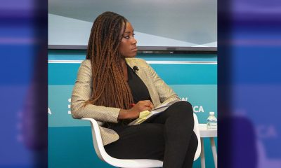 Karen Attiah, Global Opinions Editor, the Washington Post; Alexis Okeowo, Staff writer, The New Yorker; New America National Fellow, Class of 2016 & 2017; Author, A Moonless, Starless Sky: Ordinary Women and Men Fighting Extremism in Africa; 2012 IRP Fellow, reporting from Nigeria (Wikimedia Commons / Photo by New America)