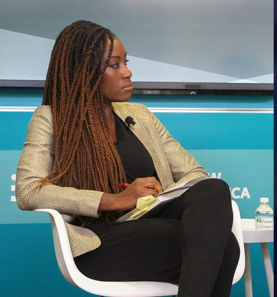 Karen Attiah, Global Opinions Editor, the Washington Post; Alexis Okeowo, Staff writer, The New Yorker; New America National Fellow, Class of 2016 & 2017; Author, A Moonless, Starless Sky: Ordinary Women and Men Fighting Extremism in Africa; 2012 IRP Fellow, reporting from Nigeria (Wikimedia Commons / Photo by New America)
