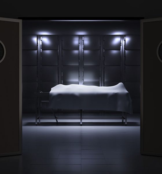 Autopsy room (Photo by Gilles Corona)