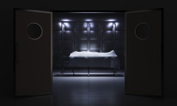 Autopsy room (Photo by Gilles Corona)