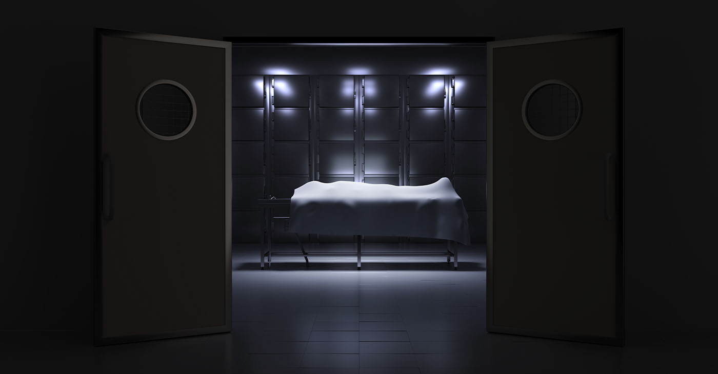 Autopsy room (Photo by Gilles Corona)