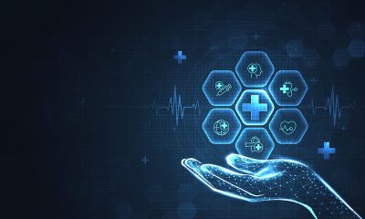 Hand holding heart for medicine and health care. health insurance health concept. health insurance business for hospital. heartbeat lone, cardiogram. vector design.