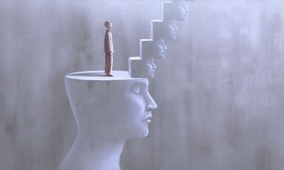 Conceptual art, concept artwork of success hope ambition and psychology, surreal human head illustration, modern painting, minimal style (Photo by Jorm Sangsorn)