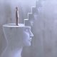 Conceptual art, concept artwork of success hope ambition and psychology, surreal human head illustration, modern painting, minimal style (Photo by Jorm Sangsorn)
